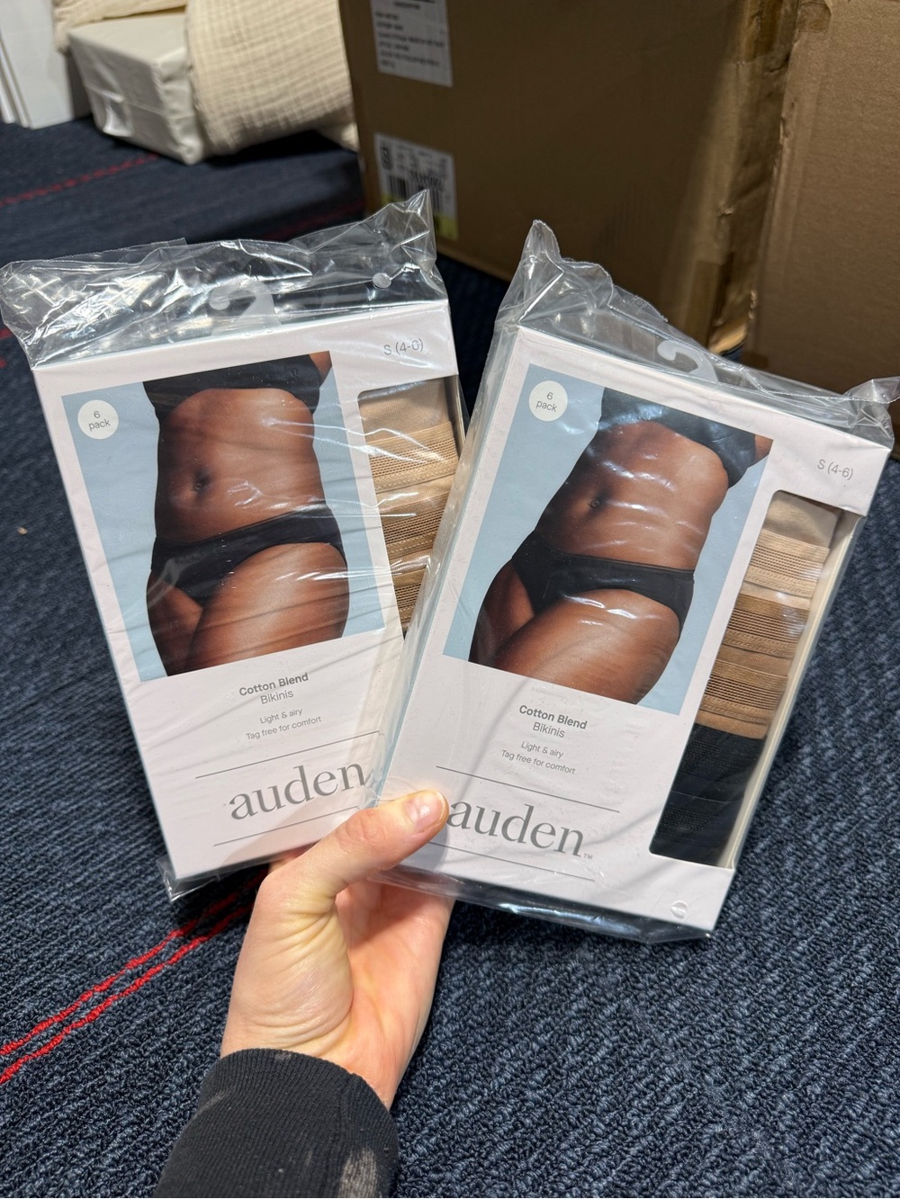 12 Pairs Women’s Auden Underwear -Small